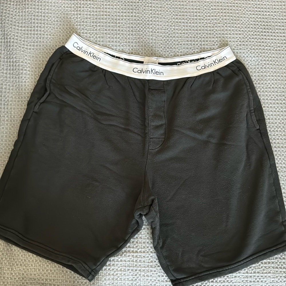 Men’s black Calvin Klein shorts